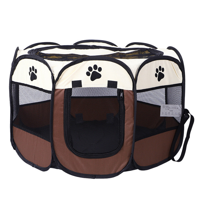 Large 44.9x 44.9x 22.8 Portable Foldable Pet Playpen Kennel House Playground for Puppy Cat Kittens Bunny Chicks Indoor Outdoor Travel Camping