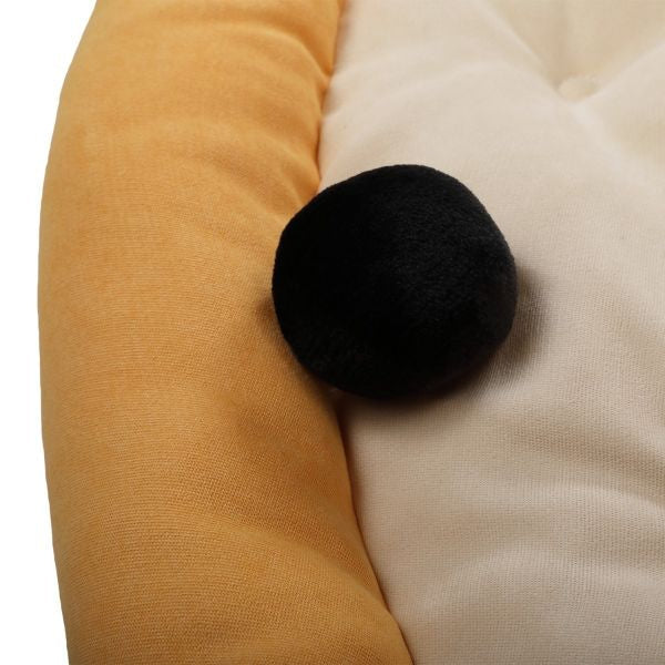 Collapsible Cat Tunnel Bed; Hide Tunnel for Indoor Cats with Hanging Toys and Cushion Mat; XH